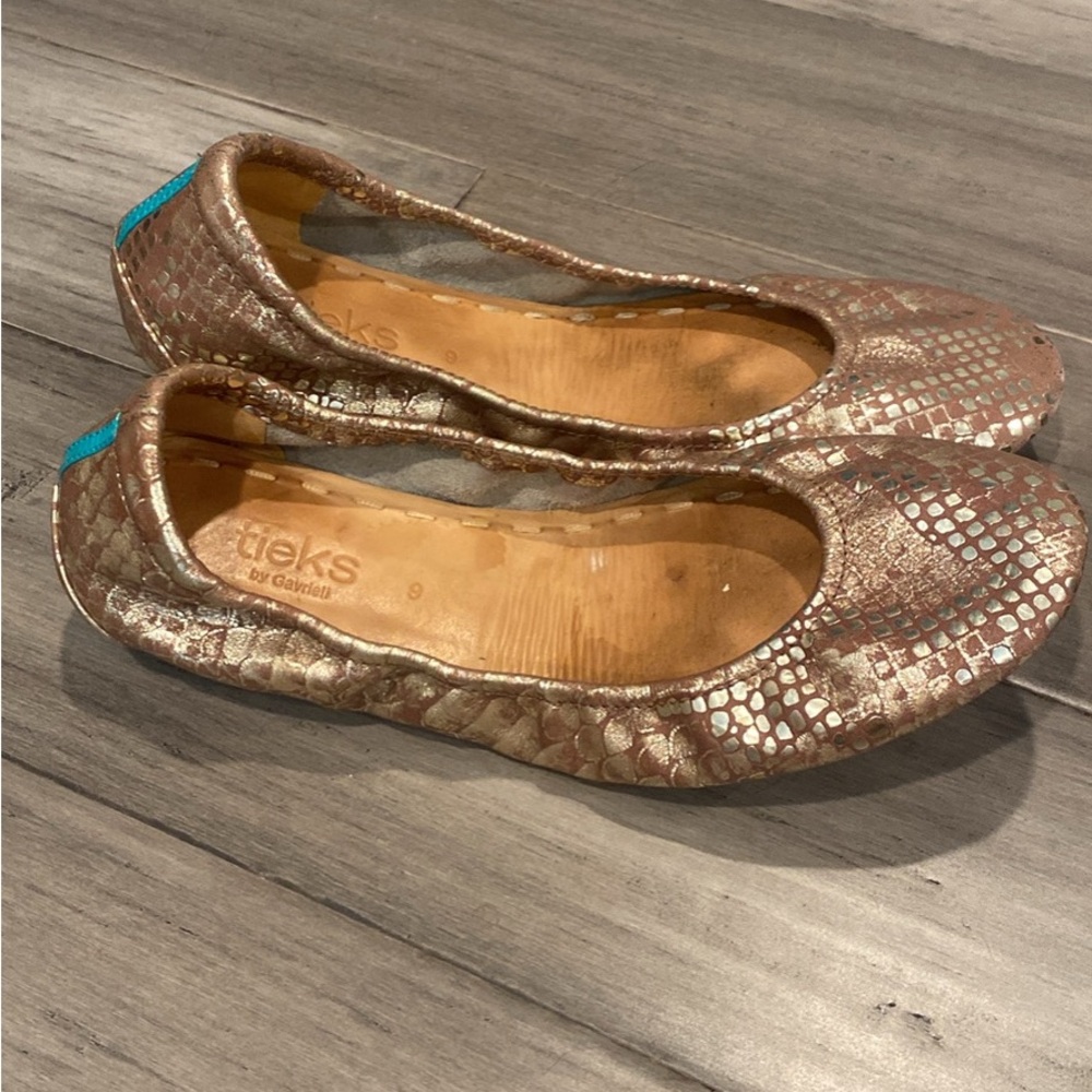 Tieks Wild Copper Women’s Flats
